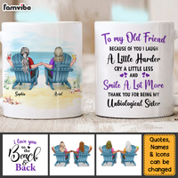 Personalized Old Friend Beach Mug 25678 thumb 1