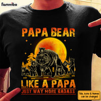 Personalized Gift For Papa Bear Shirt - Hoodie - Sweatshirt 25679 thumb 1