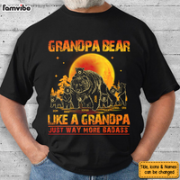 Personalized Gift For Papa Bear Shirt - Hoodie - Sweatshirt 25679 thumb 1