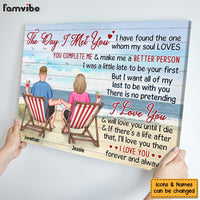 Personalized The Day I Met You Canvas 25680 thumb 1