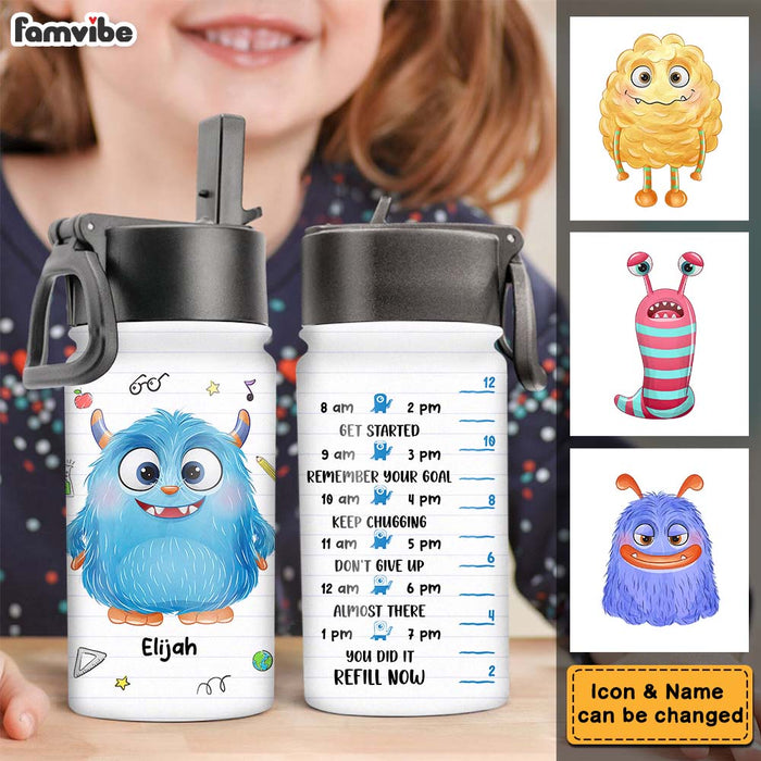 5 Little Monsters: Personalized Water Bottles