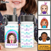 Personalized Gift For Daughter Granddaughter Kids Water Bottle With Straw Lid 25687 1