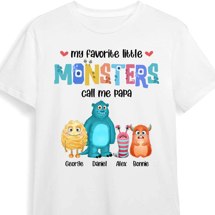 Personalized Papa Monster Shirt - Hoodie - Sweatshirt 25689 1