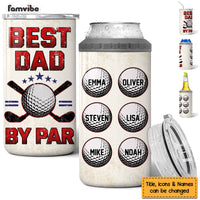 Personalized Gift For Dad Grandpa 4 in 1 Can Cooler 25691 thumb 1