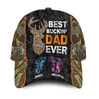 Personalized Buckin Dad Hunting Cap 25696 thumb 1