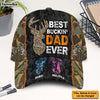 Personalized Buckin Dad Hunting Cap 25696 1