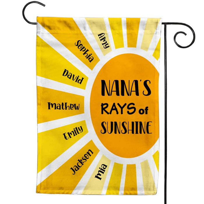 Personalized Gift Grandma's Sunshine Flag 25699 1