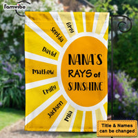 Personalized Gift Grandma's Sunshine Flag 25699 thumb 1