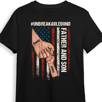 Personalized Father And Son Unbreakable Bond Shirt - Hoodie - Sweatshirt 25710 thumb 1