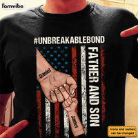 Personalized Father And Son Unbreakable Bond Shirt - Hoodie - Sweatshirt 25710 thumb 1