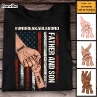 Personalized Father And Son Unbreakable Bond Shirt - Hoodie - Sweatshirt 25710 thumb 1