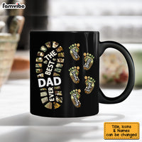 Personalized Gift For Father For Dad Foot Print Mug 24907 25712 thumb 1