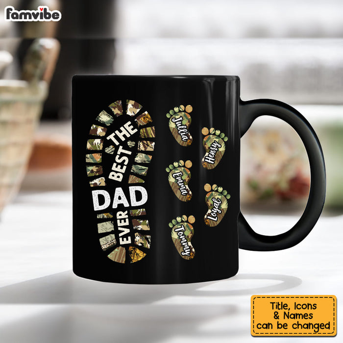 Personalized Gift For Father For Dad Foot Print Mug 24907 25712 1