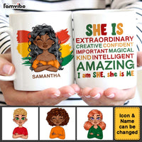Personalized Affirmation She Is Mug 25714 thumb 1
