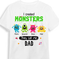 Personalized I Created Monsters They Call Me Dad Shirt - Hoodie - Sweatshirt 25413 25715 thumb 1