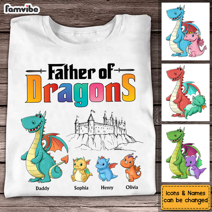 Personalized Father Of Dragons Shirt - Hoodie - Sweatshirt 25282 25716 1