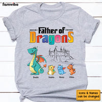Personalized Father Of Dragons Shirt - Hoodie - Sweatshirt 25282 25716 thumb 1