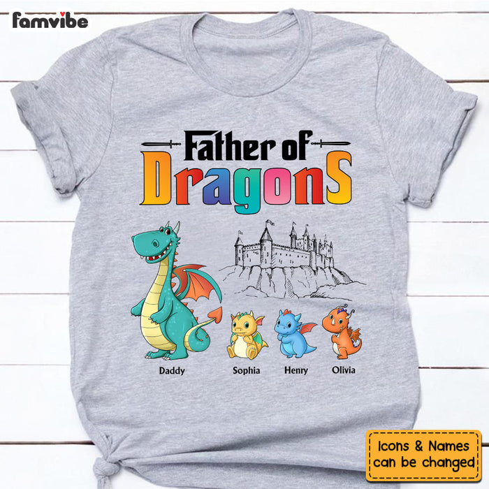 Personalized Father Of Dragons Shirt - Hoodie - Sweatshirt 25282 25716 1