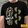 Personalized Gift For Uncle Foot Print Shirt - Hoodie - Sweatshirt 24907 25719 1