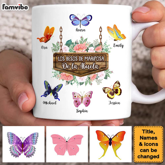 Abuela Spanish Besos De Mariposa Mug 25727 1