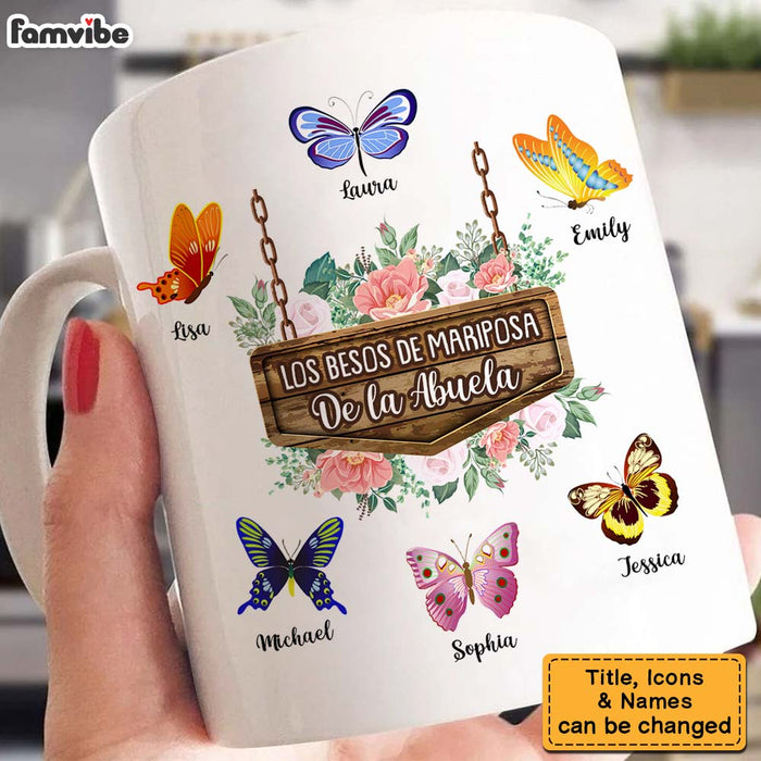 Abuela Spanish Besos De Mariposa Mug 25727 1