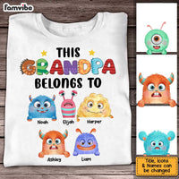 Personalized  This Grandpa Belongs To Shirt - Hoodie - Sweatshirt 25731 thumb 1
