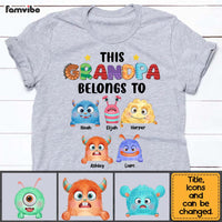 Personalized  This Grandpa Belongs To Shirt - Hoodie - Sweatshirt 25731 thumb 1