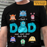Personalized Gift For Dad Monster Dad Shirt - Hoodie - Sweatshirt 25735 thumb 1
