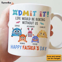 Personalized Gift For Dad Monster Admit It Mug 25736 thumb 1