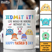 Personalized Gift For Dad Monster Admit It Mug 25736 thumb 1