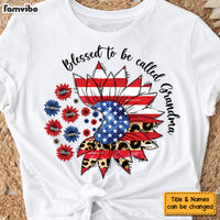 Personalized Blessed To Be Called Grandma 4th Of July Shirt - Hoodie - Sweatshirt 25741 thumb 1