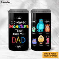 Personalized Dad I Created Monsters 4 in 1 Can Cooler 25745 thumb 1