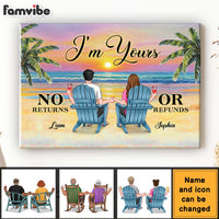 Personalized Gift for Couple I'm Yours  Canvas 25746 thumb 1