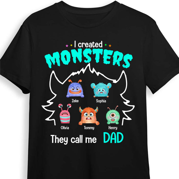 Personalized I Created Monster Peeking Shirt - Hoodie - Sweatshirt 25748 1