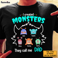 Personalized I Created Monster Peeking Shirt - Hoodie - Sweatshirt 25748 thumb 1