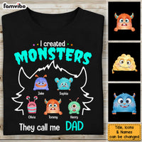 Personalized I Created Monster Peeking Shirt - Hoodie - Sweatshirt 25748 thumb 1