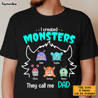 Personalized I Created Monster Peeking Shirt - Hoodie - Sweatshirt 25748 thumb 1