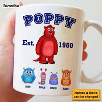 Personalized Gift For Monster Dad Grandpa Since Mug 25750 thumb 1