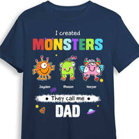 Personalized I Created Monsters They Call Me Dad Shirt - Hoodie - Sweatshirt 25760 thumb 1
