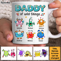 Personalized Daddy Of Wild Things Monster Mug 25761 thumb 1