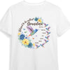 Personalized Blessed Grandma Hummingbird Shirt - Hoodie - Sweatshirt 25782 1
