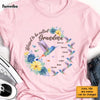 Personalized Blessed Grandma Hummingbird Shirt - Hoodie - Sweatshirt 25782 1