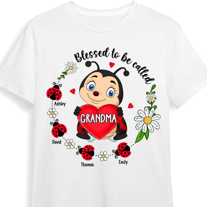 Personalized Blessed To Be Called Grandma Shirt - Hoodie - Sweatshirt 25785 1