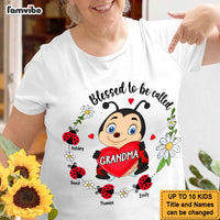 Personalized Blessed To Be Called Grandma Shirt - Hoodie - Sweatshirt 25785 thumb 1