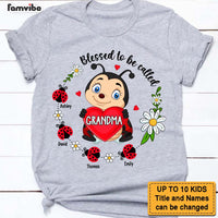 Personalized Blessed To Be Called Grandma Shirt - Hoodie - Sweatshirt 25785 thumb 1