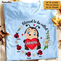 Personalized Blessed To Be Called Grandma Shirt - Hoodie - Sweatshirt 25785 thumb 1
