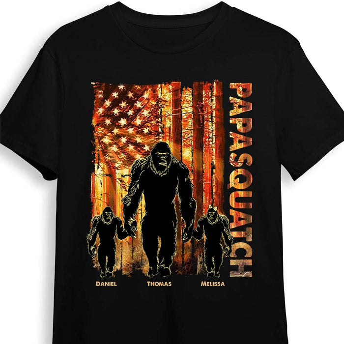Personalized Papasquatch Shirt - Hoodie - Sweatshirt 25786 1