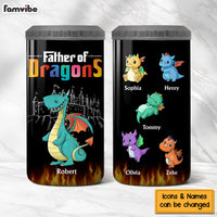 Personalized Father Of Dragons 4 in 1 Can Cooler 25282 25789 thumb 1