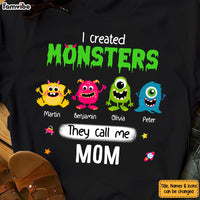 Personalized I Created Monsters They Call Me Mom Shirt - Hoodie - Sweatshirt 25795 thumb 1