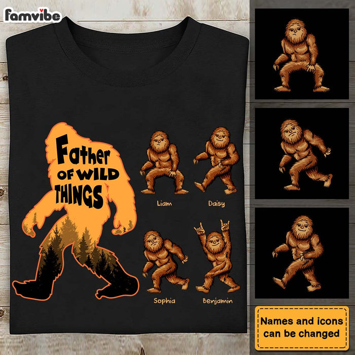 Personalized Father Of Wild Things Shirt - Hoodie - Sweatshirt 25799 1